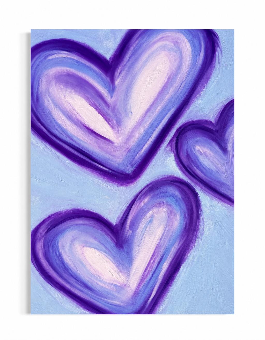 PURPLE HEARTS – Art Print