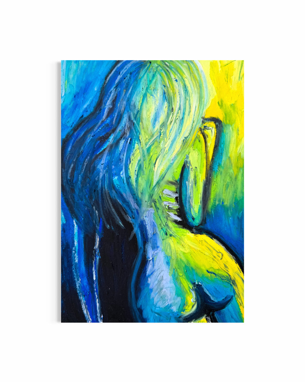 IN HER OWN WORLD – Art Print