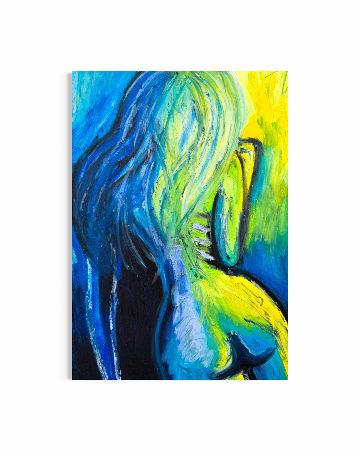 IN HER OWN WORLD – Art Print