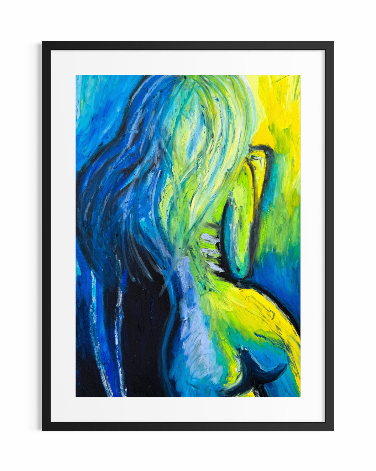 IN HER OWN WORLD – Art Print