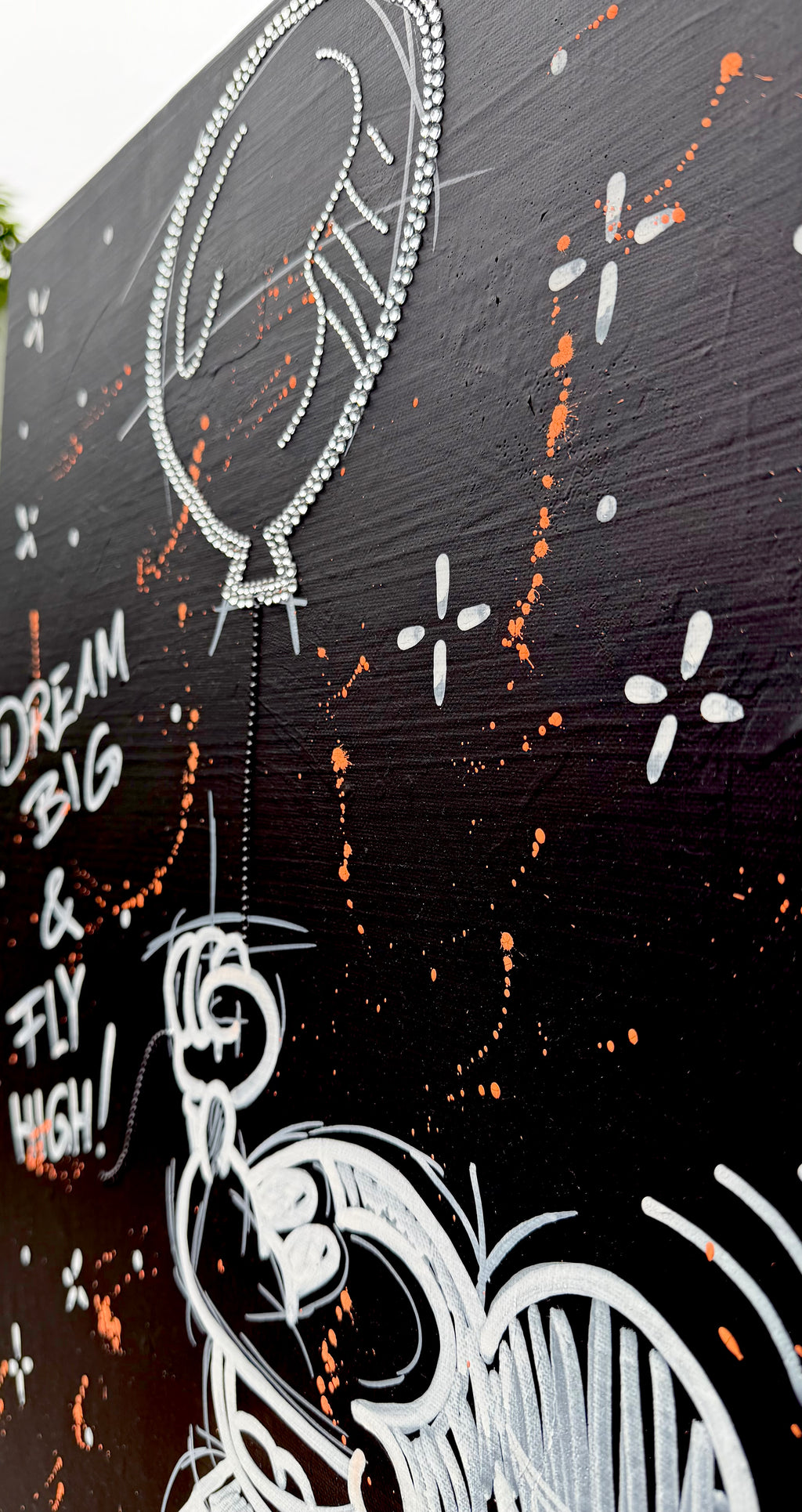 DREAM BIG & FLY HIGH!  – Original Mixed Media Artwork | 50 x 70 cm