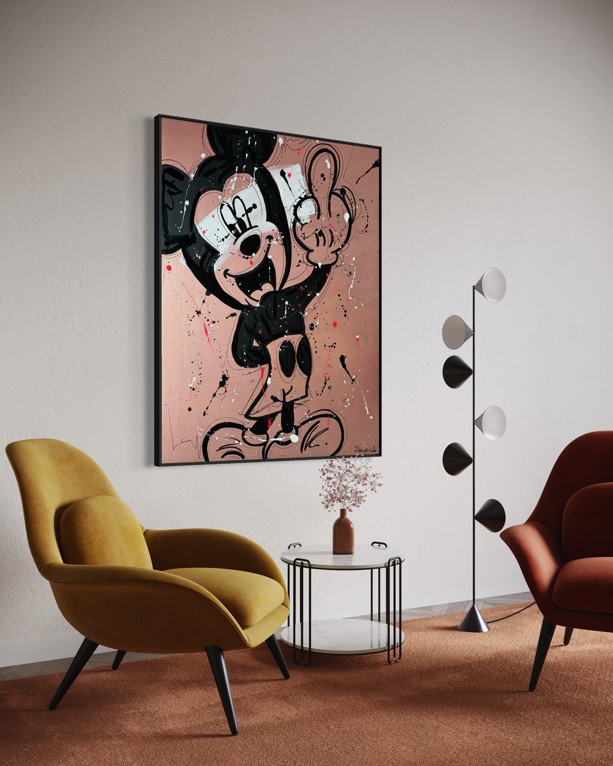 STAY ICONIC – Original Acryl Artwork | 80 × 100 cm
