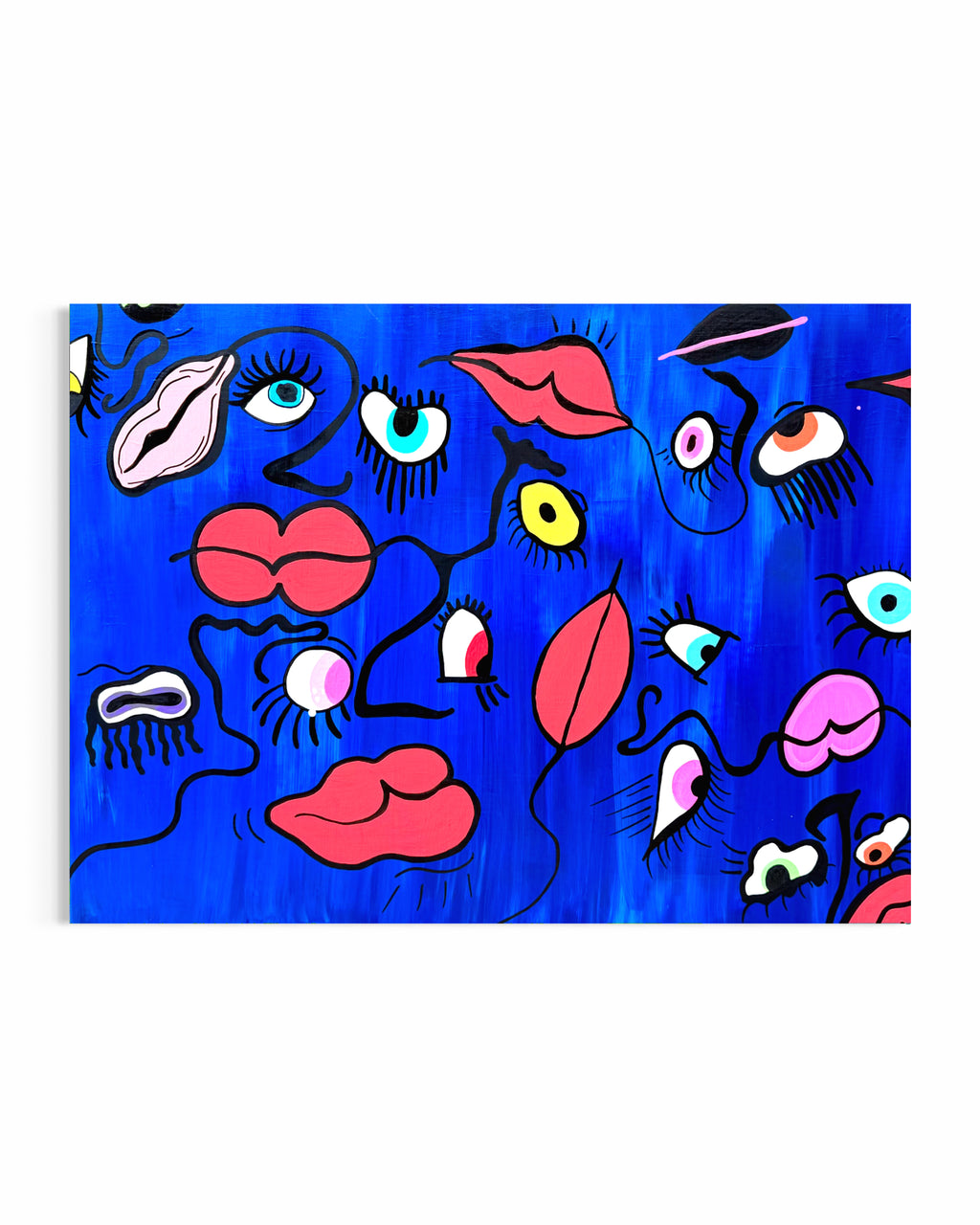 DIFFERENT SIDES - Original Acryl Artwork | 60x80 cm