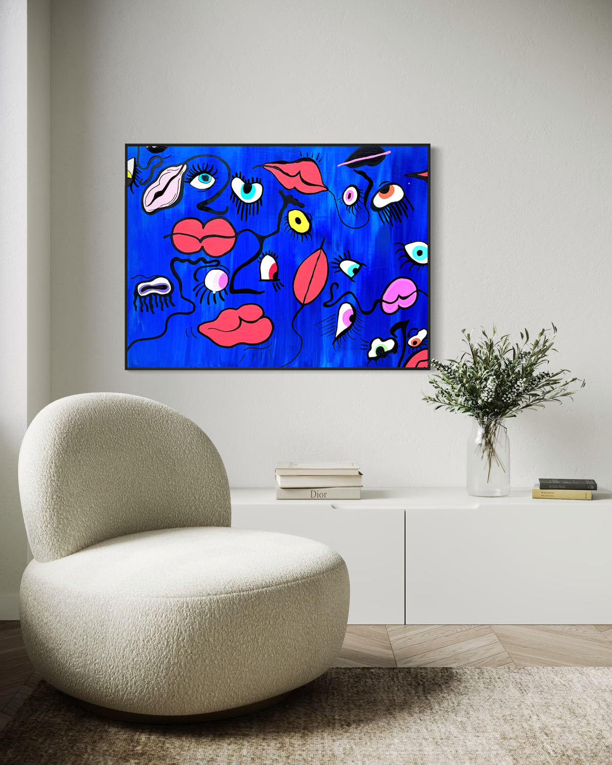 DIFFERENT SIDES - Original Acryl Artwork | 60x80 cm
