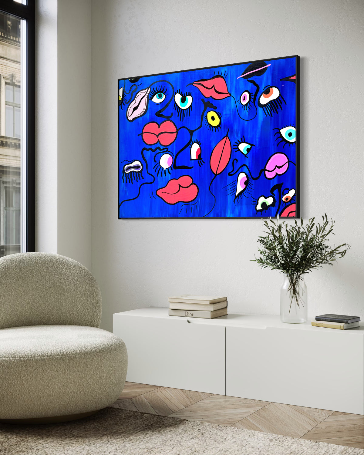 DIFFERENT SIDES - Original Acryl Artwork | 60x80 cm