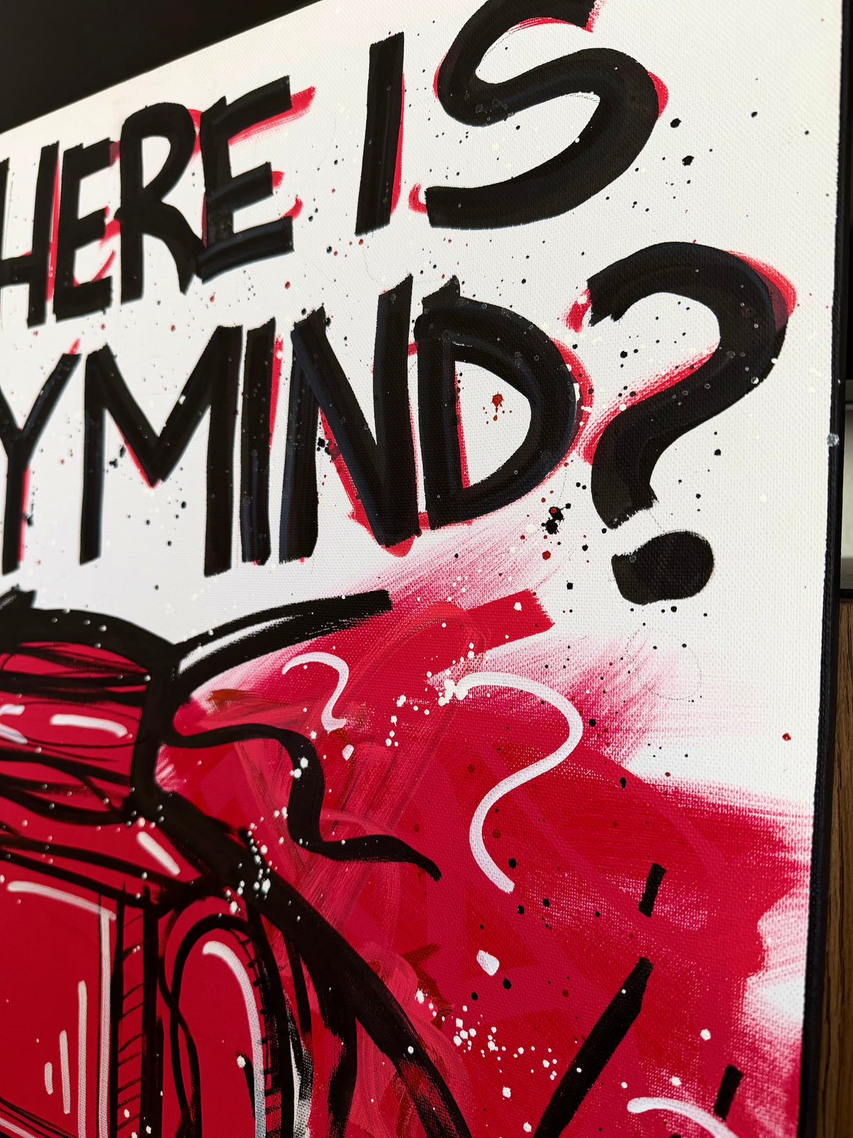 WHERE IS MY MIND? - Original Acryl Artwork | 60 x 80 cm