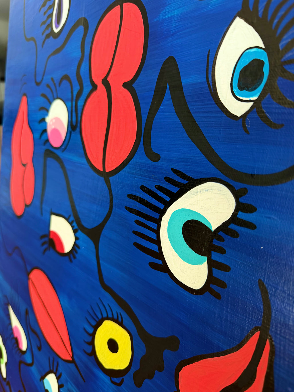 DIFFERENT SIDES - Original Acryl Artwork | 60x80 cm