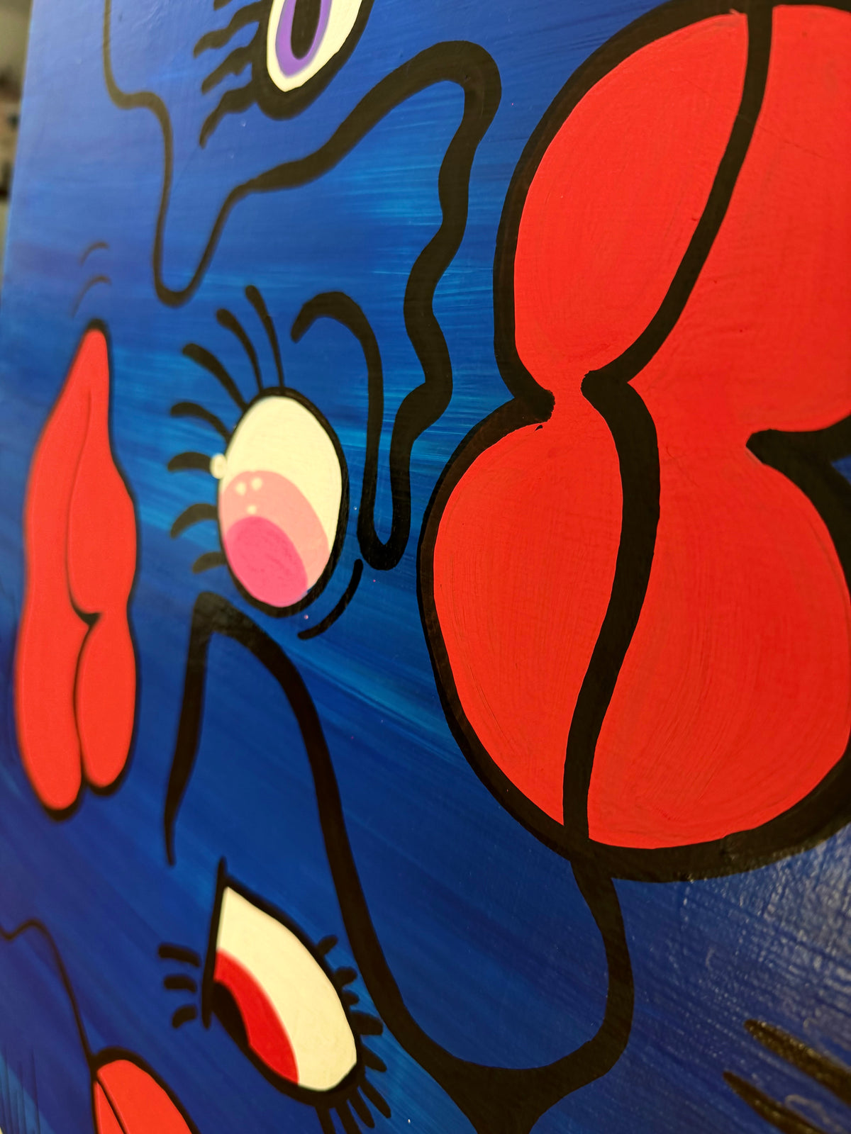 DIFFERENT SIDES - Original Acryl Artwork | 60x80 cm