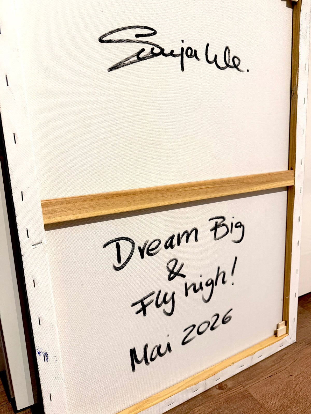 DREAM BIG & FLY HIGH!  – Original Mixed Media Artwork | 50 x 70 cm