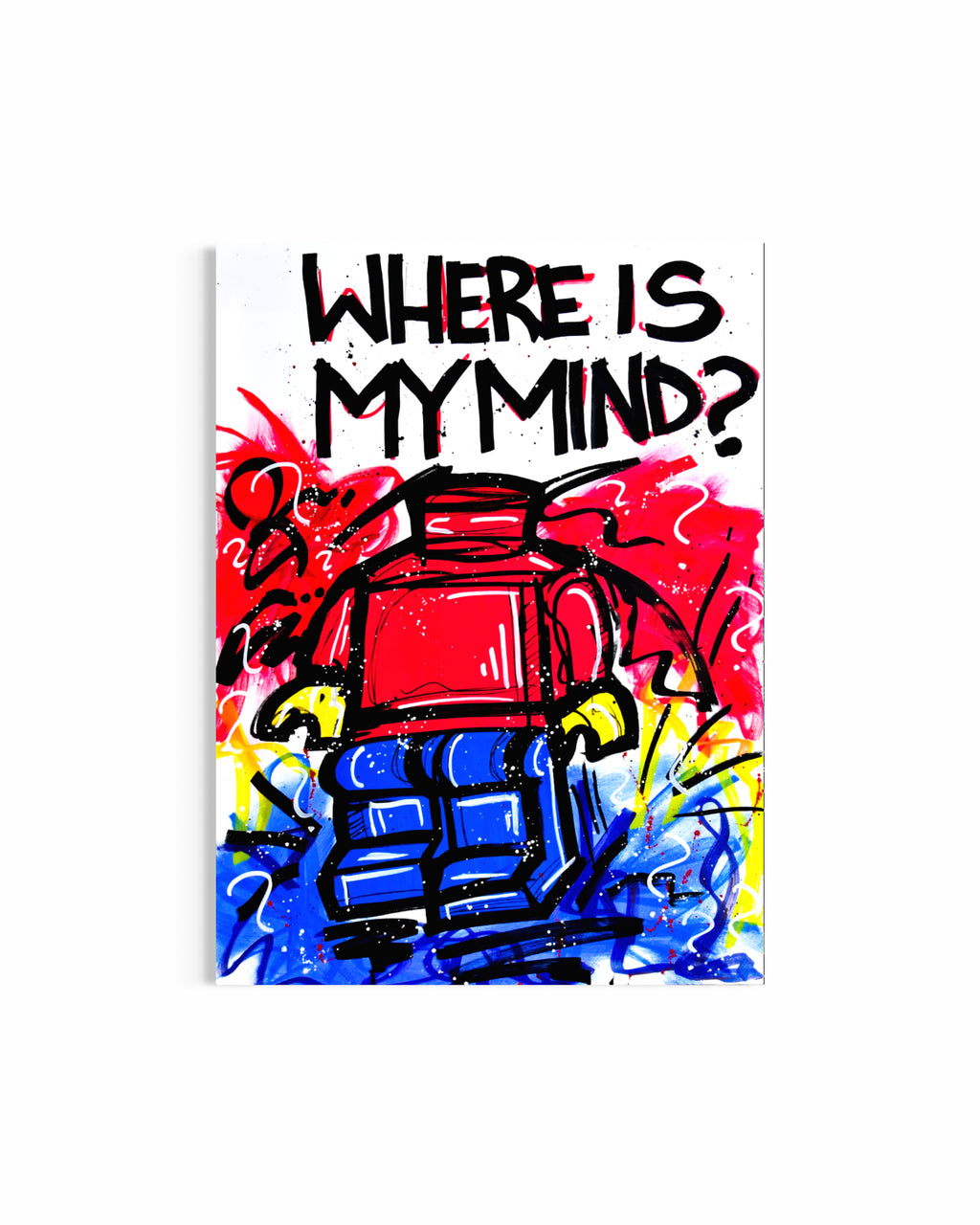 WHERE IS MY MIND? - Original Acryl Artwork | 60 x 80 cm